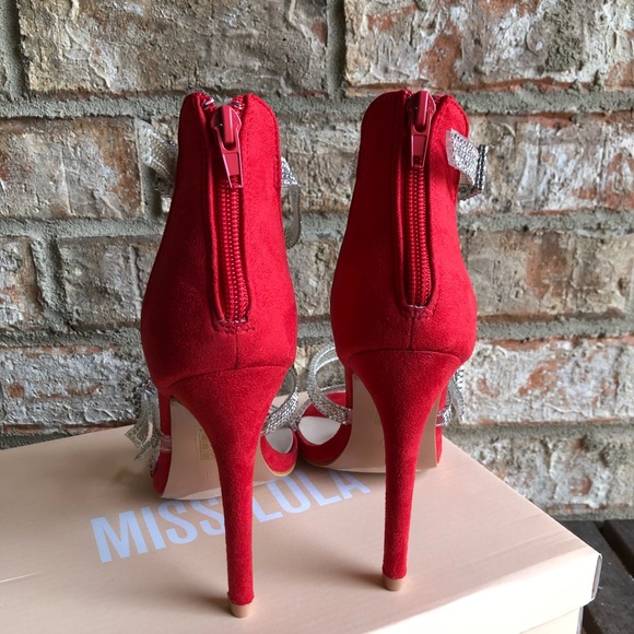 Strappy Studded Heels - Picture 4 of 4